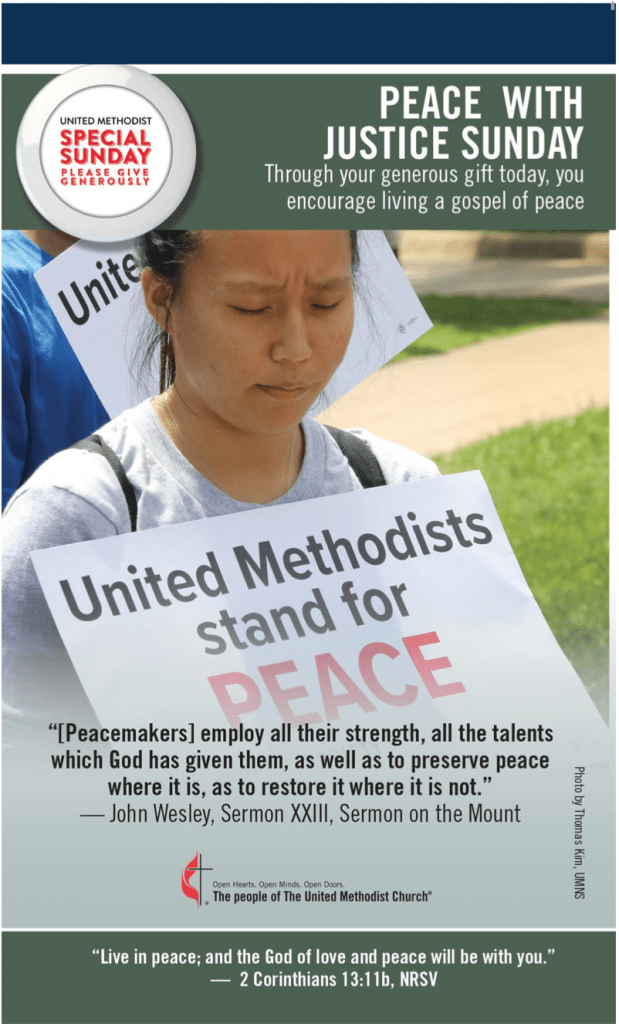 Enon UMC Peace with Justice Sunday